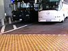 Asphalt pedestrian crossing bus lines mastic asphalt