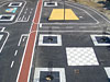 Schoolyard Traffic Exercise Course Street Games CreaBond Asphaltcolour