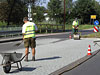 Geschwindigkeitsreduzierung Mittelinsel Stone