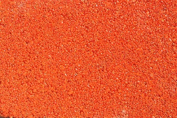 farbiger Asphalt aus Glas orange 