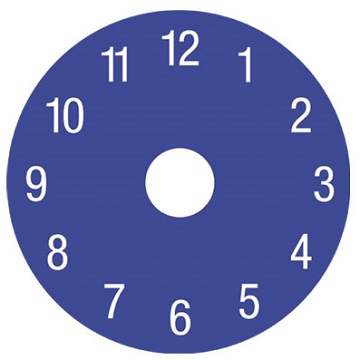 Schoolyard design clock